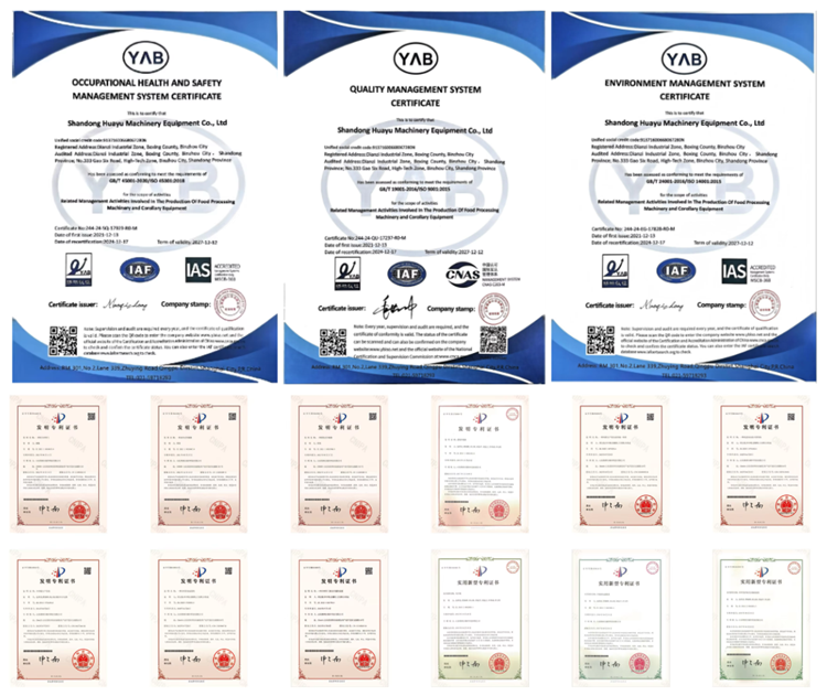 Certifications