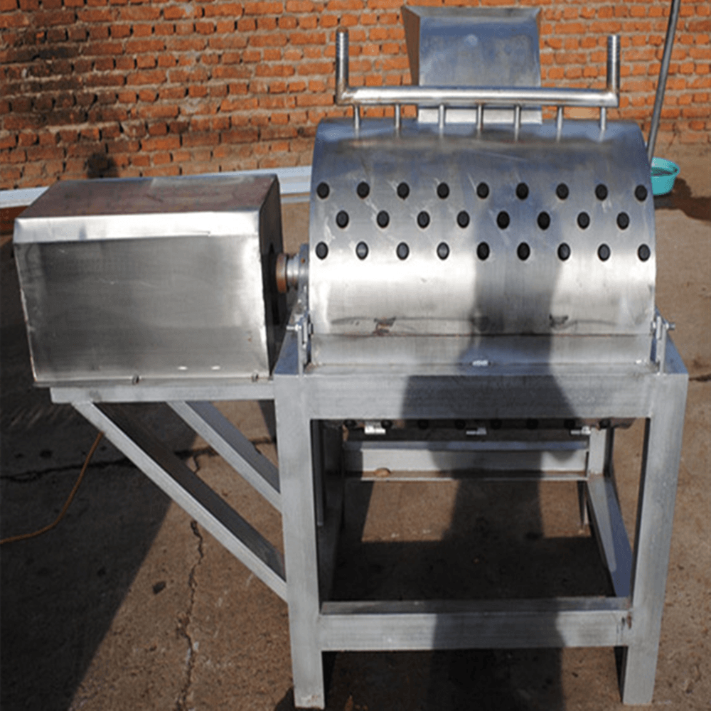 Stainless steel feet dehairing equipment